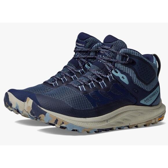 Merrell Antora 3 Mid J067586 Women's US 9 Waterproof Hiking Shoes TF156 - Picture 1 of 16